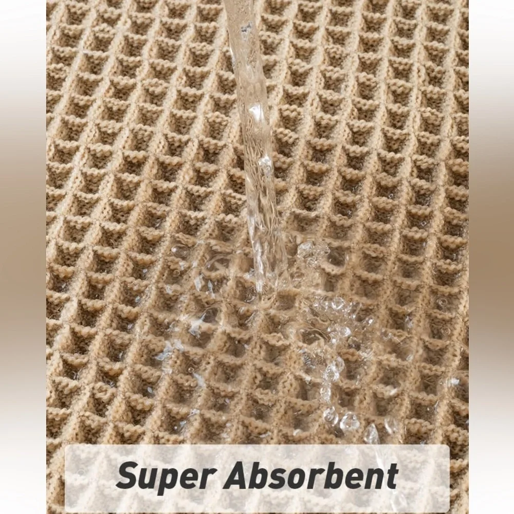 NWT Waffle Bath Mat Absorbent Non Slip Bathroom Rug 17
